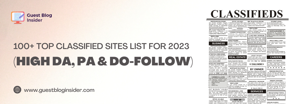 Top Classified Sites List